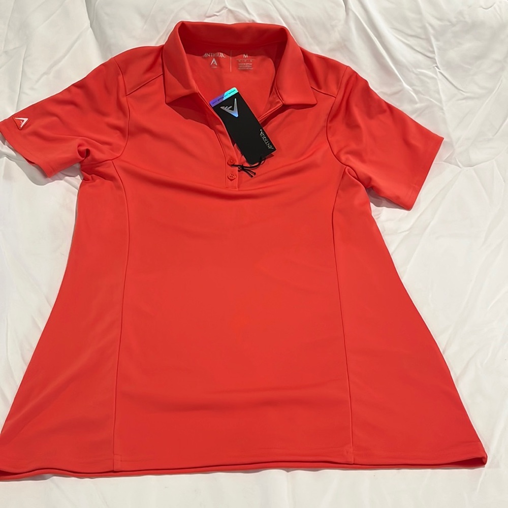 Antigua Coral Polo Shirt